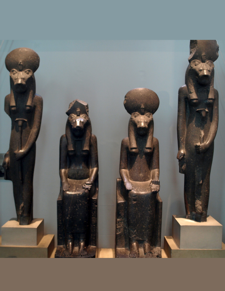 Sekhmet statues